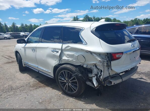 5N1DL0MM6JC516042 2018 INFINITI QX60 White Tył lewy