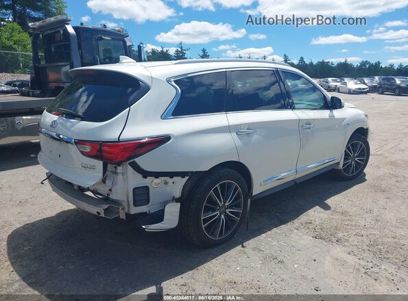 5N1DL0MM6JC516042 2018 INFINITI QX60 White Tył prawy