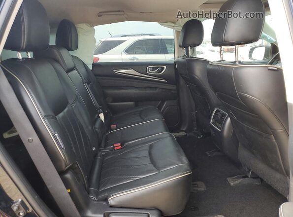 5N1DL0MM6JC521130 2018 INFINITI QX60 Blue Rear seats view