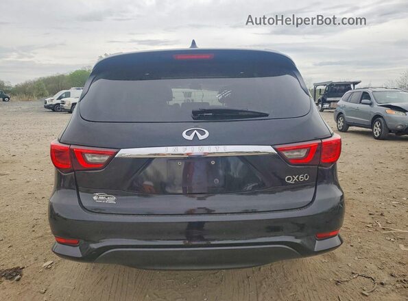 5N1DL0MM6JC528823 2018 INFINITI QX60 Black Vista trasera