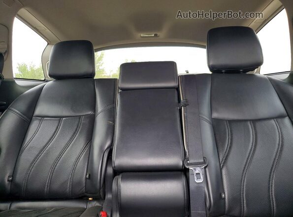 5N1DL0MM6JC528823 2018 INFINITI QX60 Black Vista de los asientos traseros