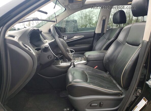 5N1DL0MM6JC528823 2018 INFINITI QX60 Black Vista interior delantera