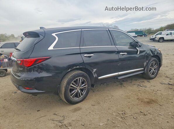 5N1DL0MM6JC528823 2018 INFINITI QX60 Black Trasero derecho
