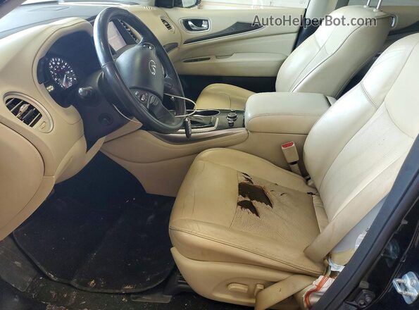 5N1DL0MM6KC510601 2019 INFINITI QX60 Blue წინა სალონის ხედი