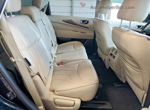 5N1DL0MM6KC510601 2019 INFINITI QX60 Blue უკანა სალონის ხედი