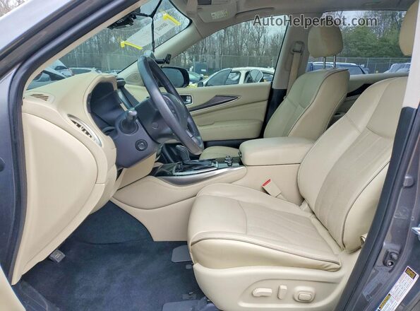 5N1DL0MM6KC521890 2019 INFINITI QX60 Gray Սալոնի դիմացի տեսք