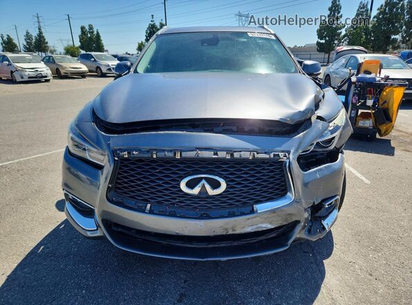 5N1DL0MM6KC524966 2019 INFINITI QX60 Gray წინა ხედი