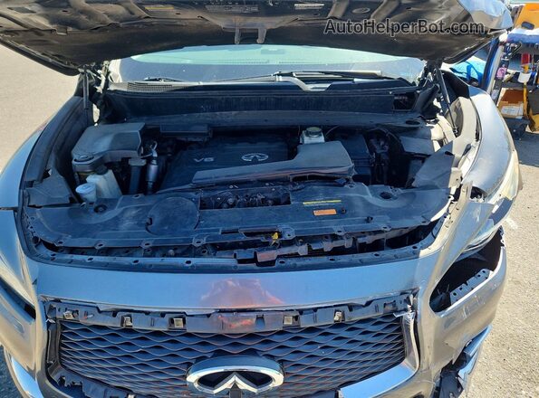 5N1DL0MM6KC524966 2019 INFINITI QX60 Gray უკანა სალონის ხედი