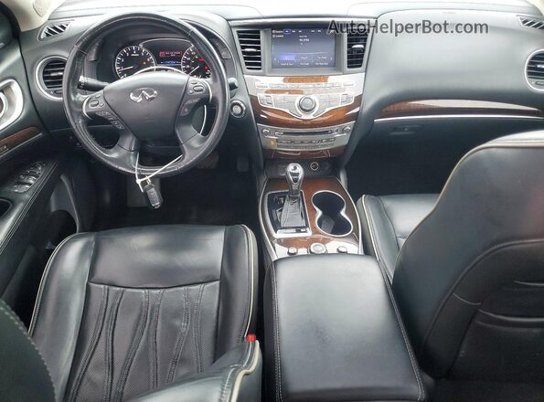 5N1DL0MM6KC525339 2019 INFINITI QX60 Черный Вид панели приборов