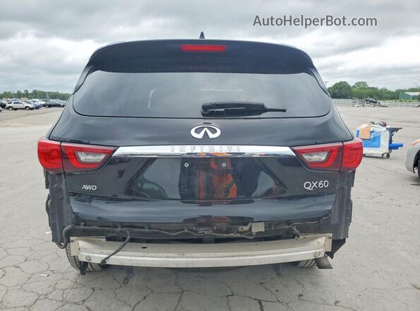 5N1DL0MM6KC525339 2019 INFINITI QX60 Черный Вид сзади