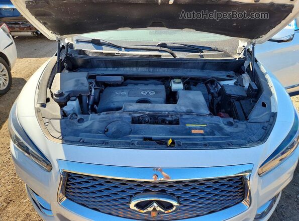 5N1DL0MM6KC533151 2019 INFINITI QX60 White 