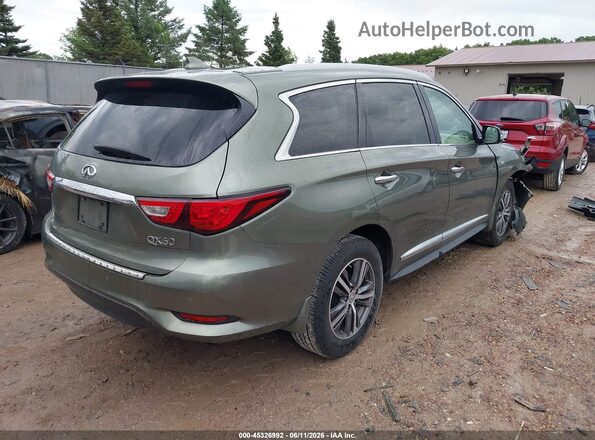 5N1DL0MM7HC506436 2017 INFINITI QX60 Green Tył prawy