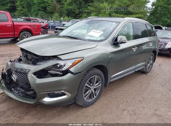 5N1DL0MM7HC506436 2017 INFINITI QX60 Green Przód lewy