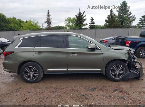 5N1DL0MM7HC506436 2017 INFINITI QX60 Green Widok wnętrza 360 stopni