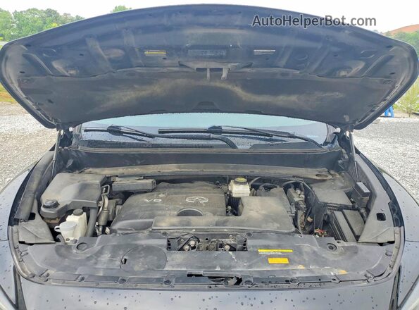 5N1DL0MM7HC512012 2017 INFINITI QX60 Черный Вид подкапотного пространства