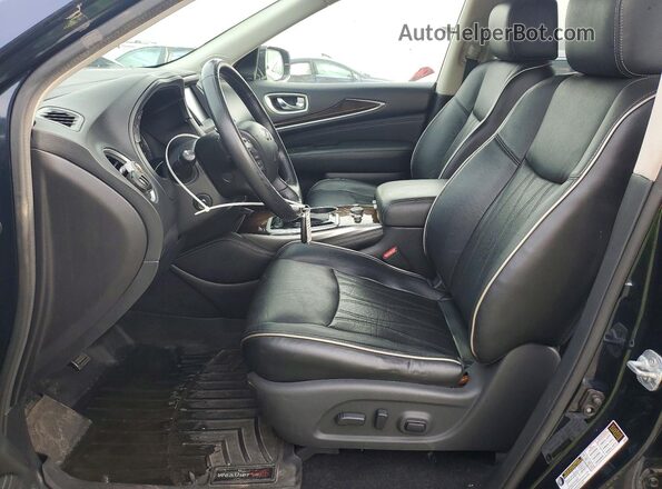 5N1DL0MM7HC513919 2017 INFINITI QX60 Blue Սալոնի դիմացի տեսք