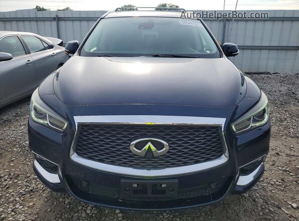 5N1DL0MM7HC513919 2017 INFINITI QX60 Blue Դիմացի տեսք