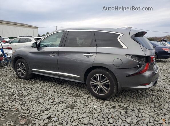 5N1DL0MM7HC523267 2017 INFINITI QX60 Gray Rear left