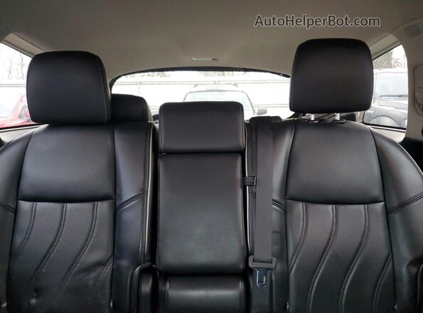 5N1DL0MM7HC523267 2017 INFINITI QX60 Gray Rear seats view