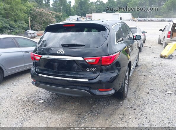 5N1DL0MM7HC529375 2017 INFINITI QX60 Black Trasero derecho