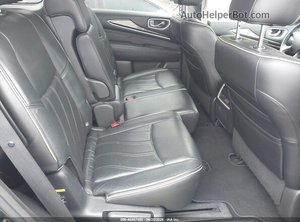 5N1DL0MM7HC529375 2017 INFINITI QX60 Black Vista de la etiqueta del VIN