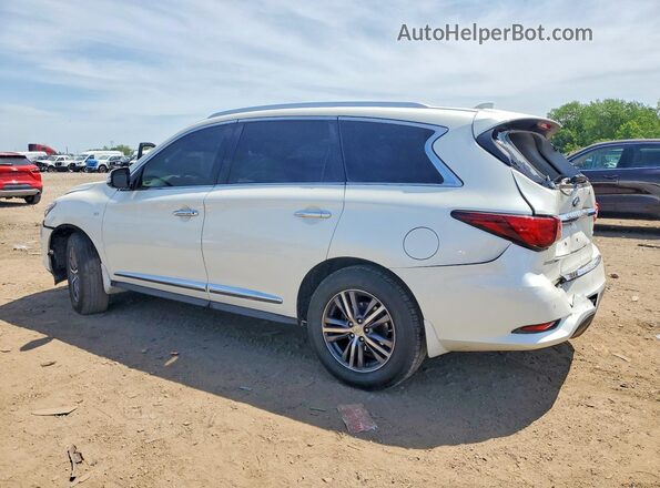 5N1DL0MM7HC545575 2017 INFINITI QX60 Белый Задняя левая четверть
