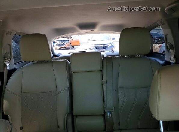 5N1DL0MM7HC545575 2017 INFINITI QX60 Белый Вид задних сидений