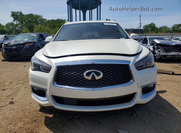 5N1DL0MM7HC545575 2017 INFINITI QX60 Белый Вид спереди