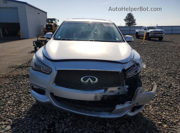 5N1DL0MM7JC519791 2018 INFINITI QX60 Silver Դիմացի տեսք