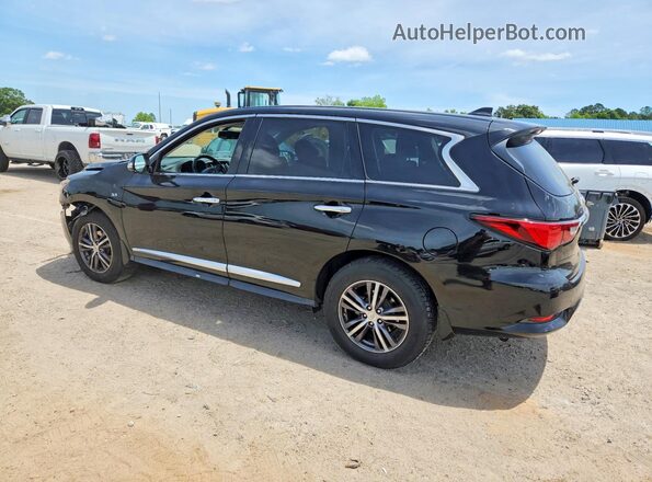5N1DL0MM7JC519984 2018 INFINITI QX60 Black Trasero izquierdo