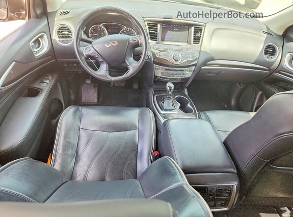 5N1DL0MM7JC519984 2018 INFINITI QX60 Black Vista del salpicadero