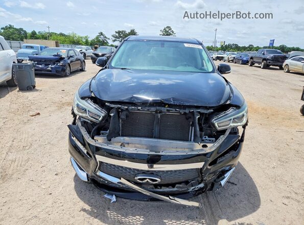 5N1DL0MM7JC519984 2018 INFINITI QX60 Black Vista frontal