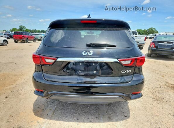 5N1DL0MM7JC519984 2018 INFINITI QX60 Black Vista trasera