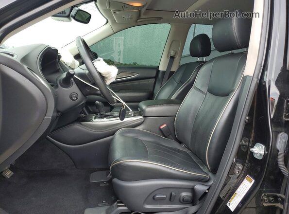 5N1DL0MM7KC518724 2019 INFINITI QX60 Черный Вид салона спереди
