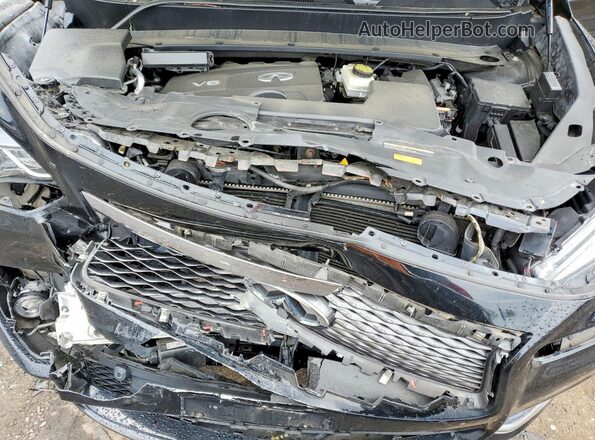 5N1DL0MM7KC518724 2019 INFINITI QX60 Черный Вид подкапотного пространства