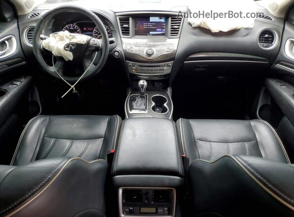 5N1DL0MM7KC518724 2019 INFINITI QX60 Черный Вид панели приборов