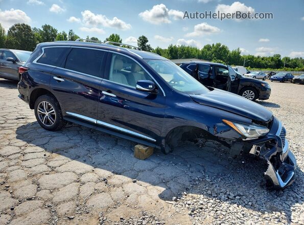 5N1DL0MM7KC520313 2019 INFINITI QX60 Blue Delantero derecho