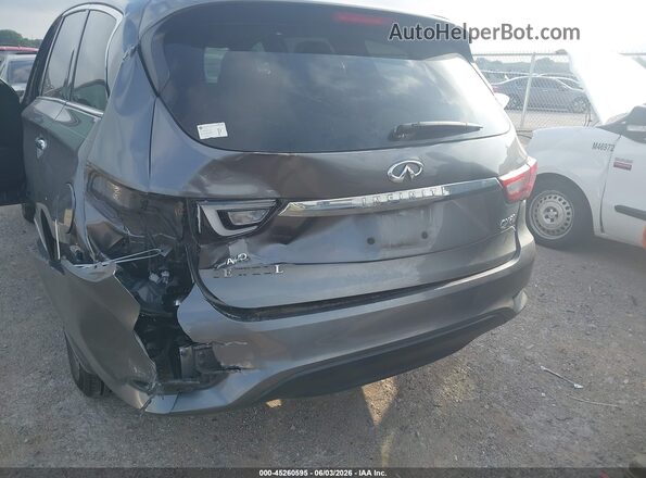 5N1DL0MM7KC553702 2019 INFINITI QX60 Gray წინა ხედი