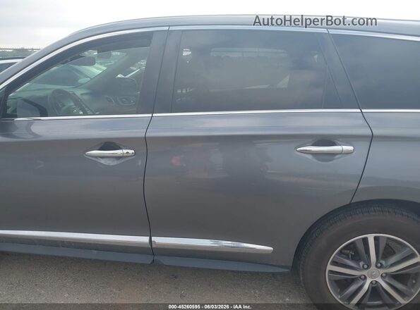 5N1DL0MM7KC553702 2019 INFINITI QX60 Gray სალონის 360-გრადუსიანი ხედი