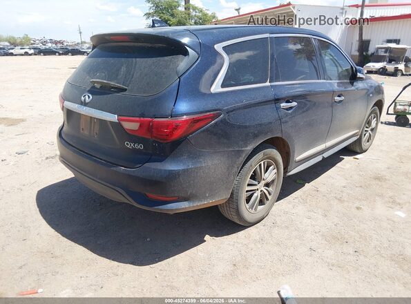 5N1DL0MM7LC502217 2020 INFINITI QX60 Dark Blue უკანა მარჯვენა