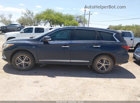 5N1DL0MM7LC502217 2020 INFINITI QX60 Dark Blue უკანა სალონის ხედი