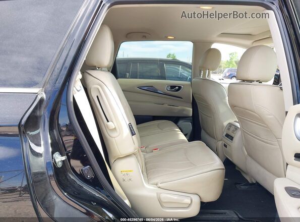 5N1DL0MM7LC507045 2020 INFINITI QX60 Black VIN კოდის სტიკერის ხედი