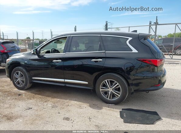 5N1DL0MM7LC507045 2020 INFINITI QX60 Black სალონის 360-გრადუსიანი ხედი