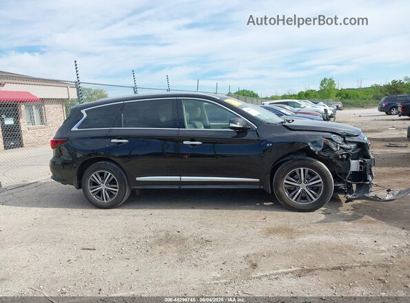 5N1DL0MM7LC507045 2020 INFINITI QX60 Black უკანა სალონის ხედი
