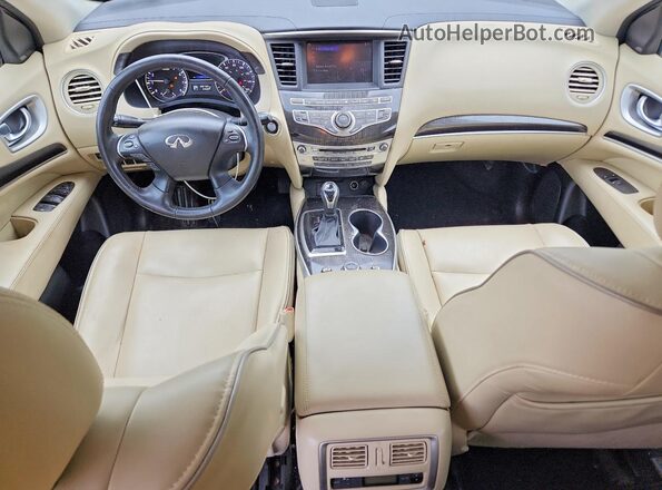 5N1DL0MM7LC517686 2020 INFINITI QX60 Blue Dashboard view