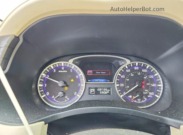 5N1DL0MM7LC517686 2020 INFINITI QX60 Blue Instrument cluster view