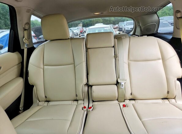 5N1DL0MM7LC517686 2020 INFINITI QX60 Blue Rear seats view