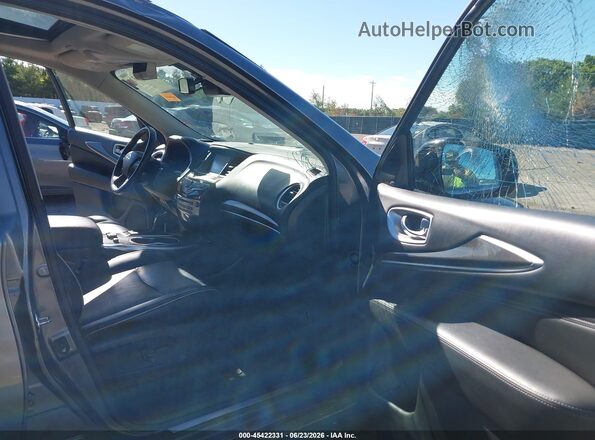 5N1DL0MM7LC544757 2020 INFINITI QX60 Gray წინა სალონის ხედი