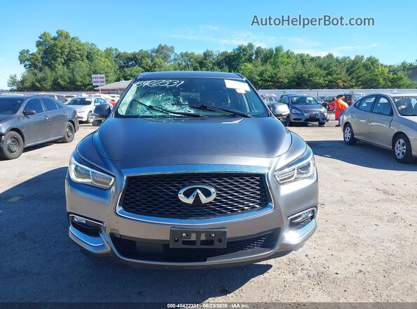 5N1DL0MM7LC544757 2020 INFINITI QX60 Gray ხელსაწყოთა პანელის ხედი