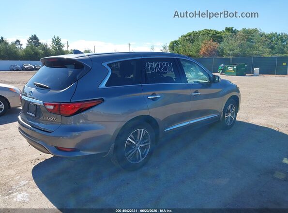 5N1DL0MM7LC544757 2020 INFINITI QX60 Gray უკანა მარჯვენა